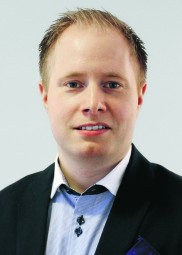 Mathias Nyberg, rådgivare på Danske Bank i Gävle.