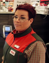 Erika Forsström, försäljningschef på ICA Maxi Stormarknad i Birsta.